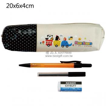 筆袋+寫不斷自動鉛筆+筆蕊+橡皮擦